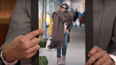 Lenny Kravitz explica el misterio de su bufanda gigante que se volvi&oacute; viral.