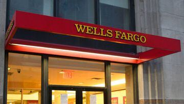 Sucursal de Wells Fargo en Nueva York, Estados Unidos. Marzo 11, 2020.