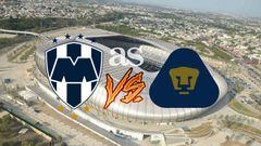 Monterrey vs Pumas (2-1): Resumen del partido y goles
