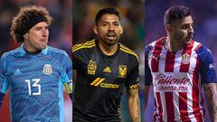 Tres ex jugadores acabaron con las maldiciones del futbol mexicano en 2021