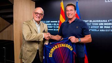 Schwarzenegger, el fichaje m&aacute;s fuerte del Barcelona