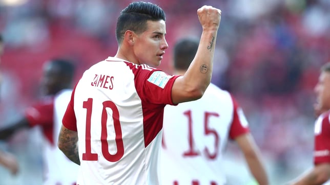 Ídolo de Olympiacos le pide solo “un 30% en defensa” a James