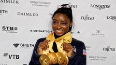 La gimnasta estadounidense Simone Biles decidi&oacute; dejar la marca Nike para unirse a Athleta, una empresa centrada en indumentaria para mujeres.