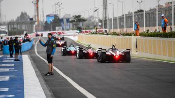 Carrera de Fórmula E en Marrakech 2020.