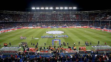 Calderón crowd poke fun at Real: "Florentino, please stay!"