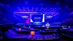 Imagen del escenario de Eurovisi&oacute;n 2021.