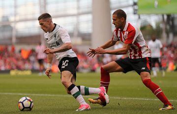 Liverpool beat Athletic Club 3-1 in Dublin - in pictures