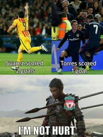 Zero to hero: Barcelona - Atletico in memes feat: Torres' red card