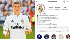 Kroos vacila al Madrid en Instagram y la contestación del club blanco es épica