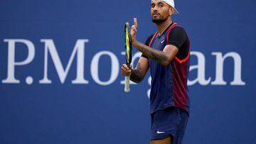 What smell did Nick Kyrgios complain about during his US Open match?