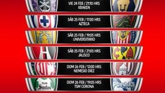 Liga MX: Fechas y horarios de la jornada 9, Clausura 2023