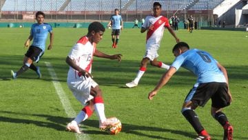 Amistoso sub-20 Uruguay 2-2 Perú: resumen, goles y resultado