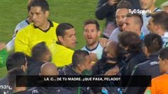 Quién es Lucas Nava, “el pelado” que tuvo un cruce con Messi después del partido