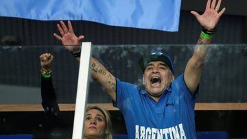 Diego Armando Maradona en Zagreb.