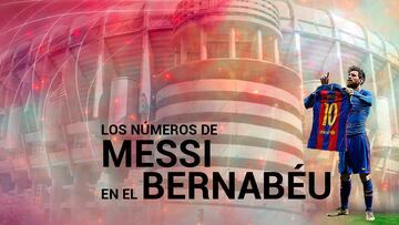 Messi y el Bernabéu: 14 goles en su estadio favorito como visitante