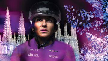 Cartel promocional de la Vuelta a Burgos Femenina de 2022.
