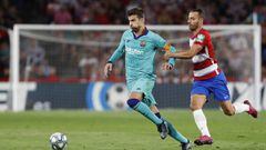 Barcelona no pudo remontar ante el Granada. Messi y Ansu Fati entraron para ayudar al equipo, pero poco pudieron hacer ante la derrota inminente.