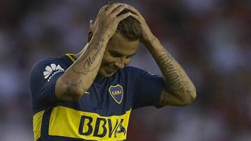 Edwin Cardona se lesiona y es duda ante River Plate