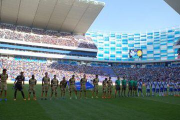 Estadio Cuauhtémoc (41,420 puntos).