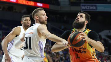 Real Madrid - Valencia Basket: resumen y resultado, ACB (79-62)