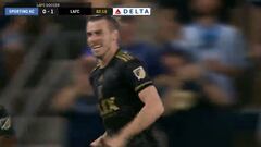 Cristian Arango asiste a Bale para su primer gol en la MLS