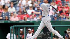 Freddie Freeman goes 4 for 5, leading a withering offensive charge by the Los Angeles Dodgers in their 14-1 rout of the Arizona Diamondbacks in Phoenix.