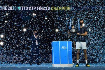 Medvedev, coronado como Maestro en las ATP Finals.