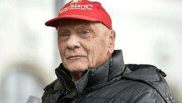 Niki Lauda en un acto en Viena.