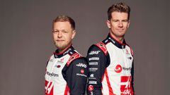 Magnussen y Hulkenberh, pilotos de Haas.