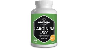 L-arginina 4500 de Vitamaze en Amazon