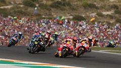 Siete carreras del Mundial de MotoGP será más cortas en 2018