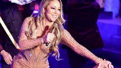 Mariah Carey realiza una catastr&oacute;fica actuaci&oacute;n en Times Square durante la gala de a&ntilde;o nuevo.