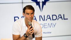Nadal was in attendance as a statue of the 22-time grand slam winner was inaugurated at the Spaniard’s tennis school in Manacor, his home town.