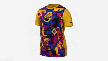 Extraordinary 2021-22 Barcelona shirt leaked
