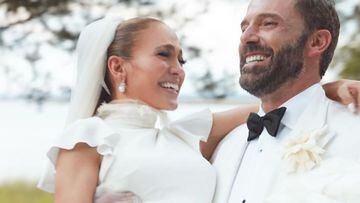 Jennifer Lopez comparte fotos nunca antes vistas de su boda con Ben Affleck