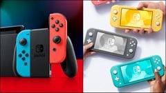 Familia de consolas Nintendo Switch