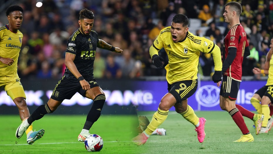 Cucho Hernández y Denis Bouanga, grandes figuras de la MLS Cup