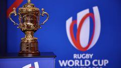 The Rugby Union World Cup trophy, the Webb Ellis Cup