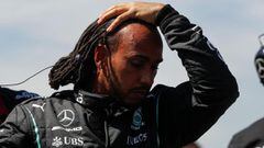 Hamilton title blow as Mercedes driver disqualified from qualifying