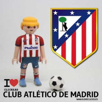 Playmobil futbol cheap atletico de madrid