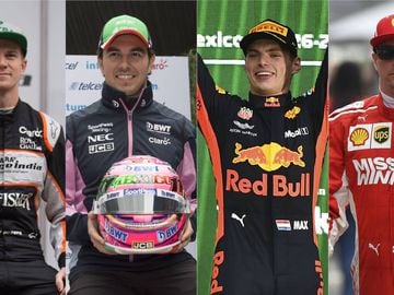 Todos los pilotos que estarán en el Gran Premio de México 2019