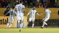 Ecuador 1-3 Argentina: resumen, goles y resultado