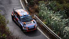09 ARES ROEL Ivan  (ESP), V&Atilde;ZQUEZ LISTE David (ESP), Team HYUNDAI ARES RACING,  HYUNDAI I20 R5 during the 2020 Rally Islas Canarias, 5th round of the 2020 FIA European Rally Championship, from November 26 to 28, 2020 in Las Palmas de Gran Canaria,