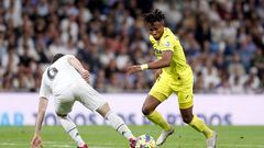 El impresionante regate de Chukwueze a Nacho en el 1-1 del Villarreal en el Bernabéu.