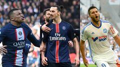Los máximos goleadores en la historia del Marsella – PSG