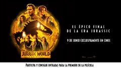Gana entradas para la premier de ‘Jurassic World: Dominion’ en los Cines Callao de Madrid