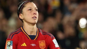 Jenni Hermoso durante la final del Mundial entre España e Inglaterra.