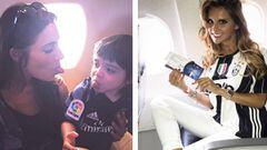 Final for Real Madrid, Juventus wives, girlfriends and families