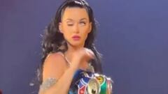 Katy Perry explica qué pasó con su ojo derecho en su último video viral