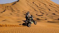 #159 Enrico Giovanni (chl), Yamaha, Enrico Racing Team, Quad, action during the 2nd stage of the Dakar 2021 between Bisha and Wadi Al Dawasir, in Saudi Arabia on January 4, 2021 - Photo Florent Gooden / DPPI AFP7  04/01/2021 ONLY FOR USE IN SPAIN